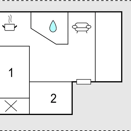 Vakantiehuis 2 Bedroom Gorgeous In Kerteminde